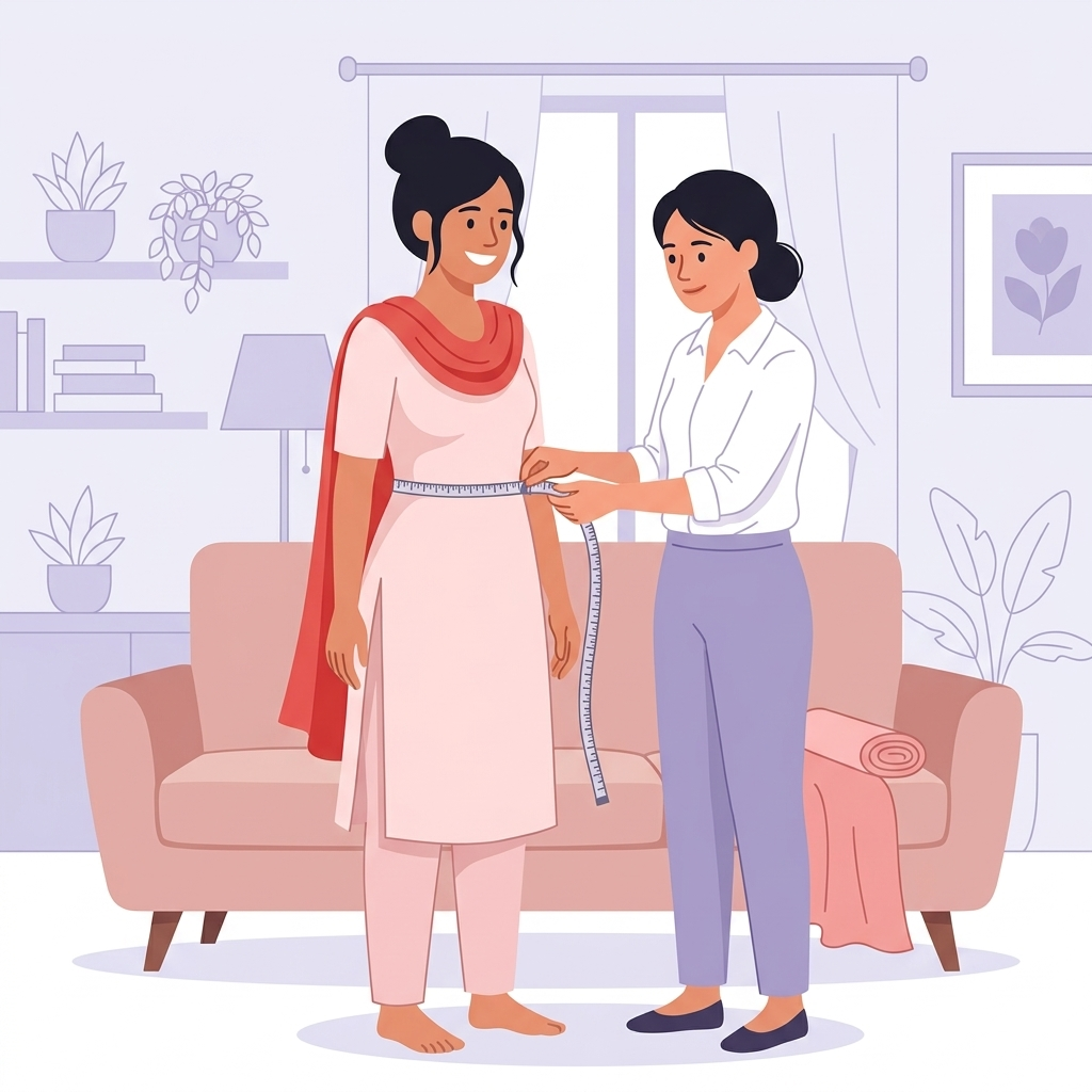 Get measured at home